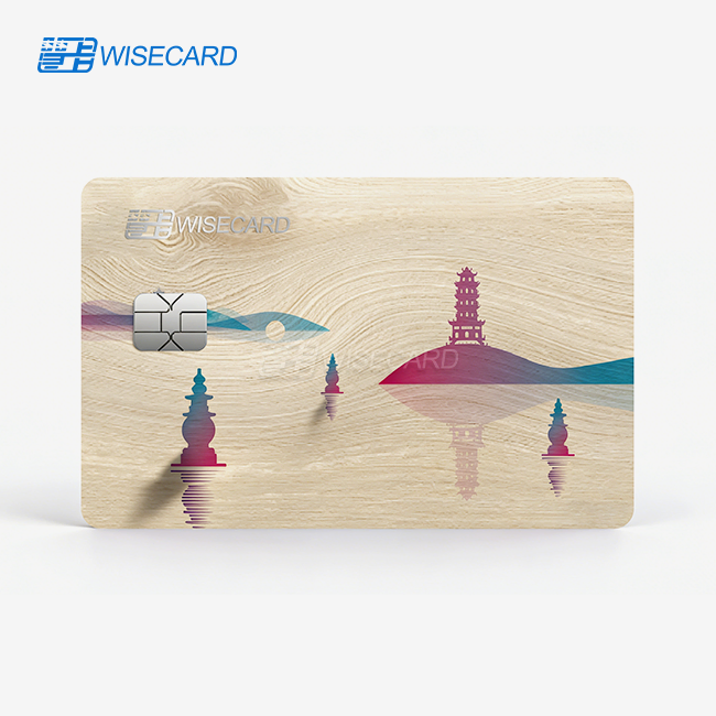Wood Grain Card